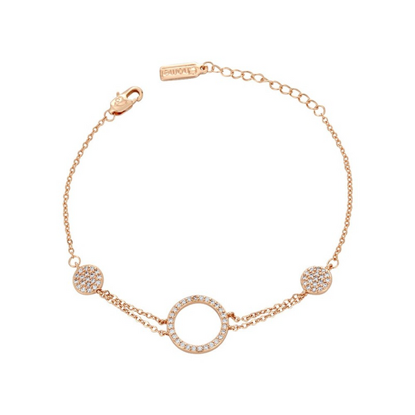 Original Design Light Luxury Ins Ring Sterling Silver Bracelet Simple Fashion